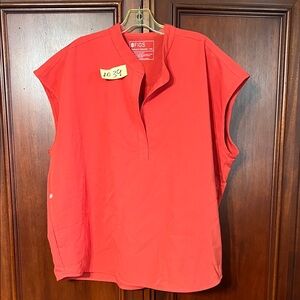 Figs Women's Bold Red Blouse